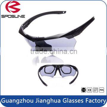 2016 New Wholesale Sunglasses China Interchangeable Lens Skull Shot Glassess Military Safety Goggle photo-3