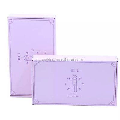 custom package corrugated mailer pink boxes