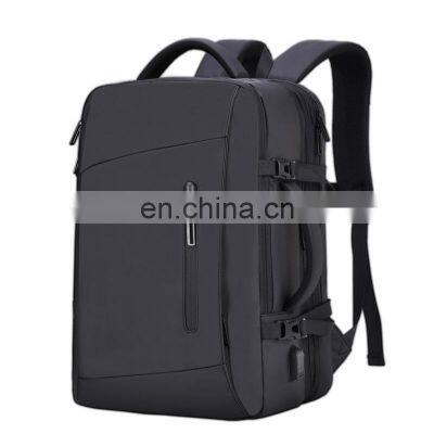 Fashion high-capacity multifunction laptop backpack multi layer waterproof business backpack for men