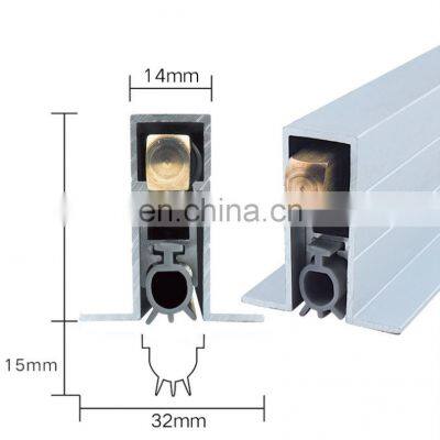 Magnetic Shower Door Strip /Door Seal,Magnet Shower Room Door Seal, Cabinet Door Magnets photo-5