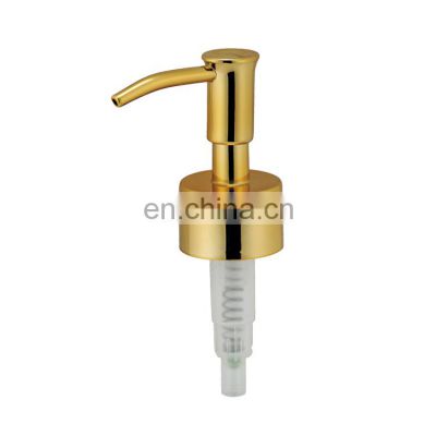 Longan Wholesale 28/410 24/400 Color Gold Black Rose gold Silver Dispenser Pumps ABS Plastic Body Lotion Pump