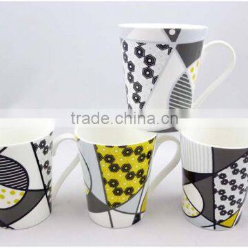 11oz porcelai coffee mug with decalPromotional Ceramic Coffee Mug with cheap price and good quality