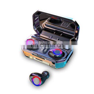 M12 Tws Bt Earphone Ipx7 Waterproof Earbuds 9d Stereo Headset Wireless Headphone With Flashlight