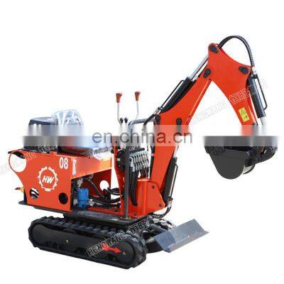 HWMini excavator Cane grab wheel excavator price for sale