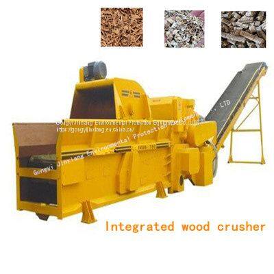 Large Wood Crushing Equipment, Wood Crusher, Wood Integrated Crusher, Wood Building Template Crusher