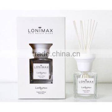 150ml Air Freshener Home fragrance Aroma Reed Diffuser with glass bottle SA-2501