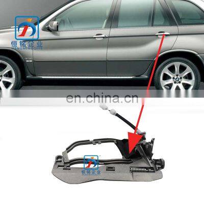 E53 X5 Outside Front Left Car Door Handle Carrier for  bmw 2000 -2006