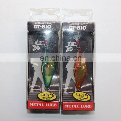 BACKBONE SPOON Metal Blade Bait Fishing Lure Fishing Spoons Saltwater Spinner Bait Casting Fishing Lures photo-3