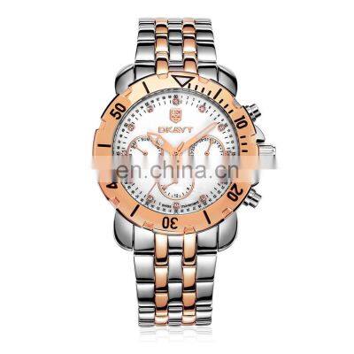 Stainless Steel Back Quartz Movt Wrist Watch Mens Modern Watch photo-3