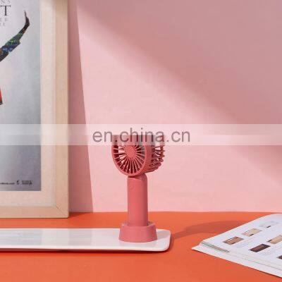Handheld Small Travel Office Air Cooling Battery Charge USB Rechargeable Pocket Portable Handy Mini Fan photo-3