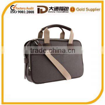 Dual handle and adjustable crossbody strapes laptop bag with magnetic closures