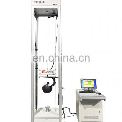 ECER 22.05 GB811 Test Equipment Motorcycle Helmet Impact Testing Machine With Computer System Controlled photo-2