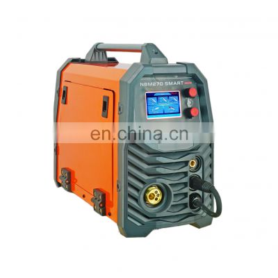 Portable Mag Tig Mma Flux Double Pulse Mig Welder 200 Amp 5 In 1 Welding Machine Aluminum Mig Welding Machine