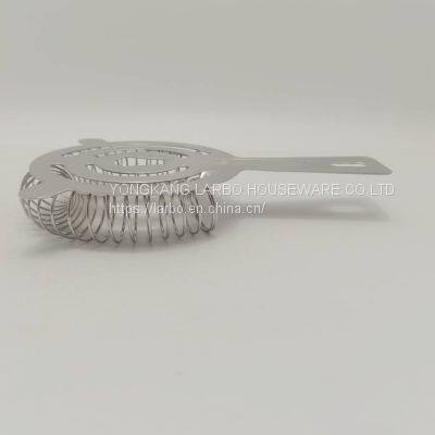 2 Prong Stainless Steel Cocktail Bar Strainer Wholesale Price China Supplier photo-3