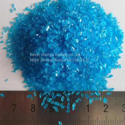 Factory Wholesale 98% Copper Sulphate Sulfate Pentahydrate/Anhydrous Blue Vitriol