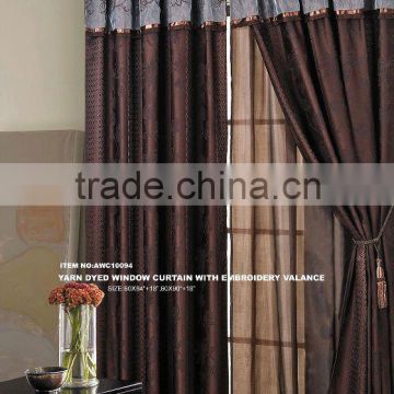 2016 New Design European Window Curtain From China