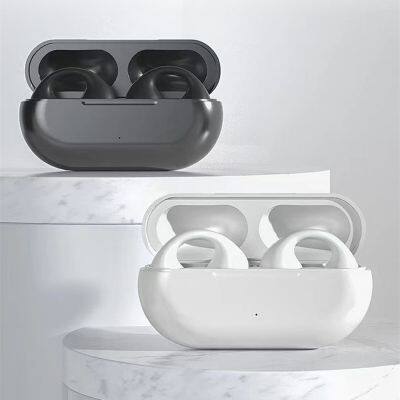 Ear Hook Ear Clip Earphone HIFI Stereo Wireless Headphones Outdoor Sports Waterproof Headset Ambie photo-5