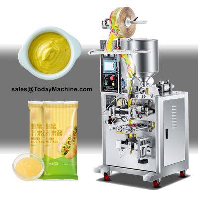 Automatic Sachet Pouch Bagging Sealing Sauce Ketchup Shampoo Filling Packing Machine