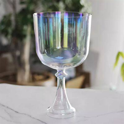 Wholesale Premium Alchemy Chalice Singing Bowl Strong and Long Sound Crystal Singing Grail for Sound Healing Meditation