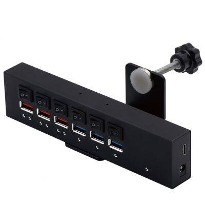 AOTECH OEM Customized 6 Port Usb 3.0 Hub photo-4