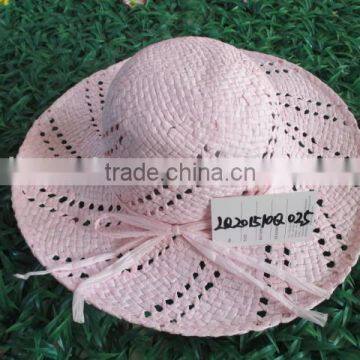 Lady Floppy Wheat Straw Hats Floppy Beach Hat Wide Brim Floppy Hat photo-3