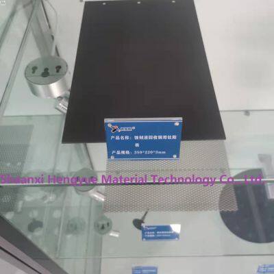 Titanium Anode for copper recovery from etching solutions