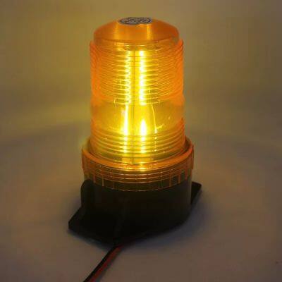 Electric Forklift Parts LED Safety Strobe Warning Beacon Lamp 10V-80V Construction Flashing Emergency Light photo-2