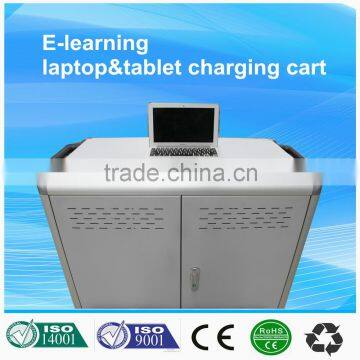 Laptop charging cart storage cart charging station charging locker