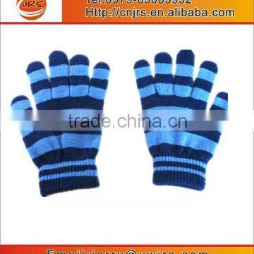 Hot sell cheap kids cute gloves/custom winter acrylic knit gloves