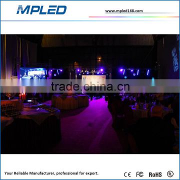 MPLED led video curtain rental display