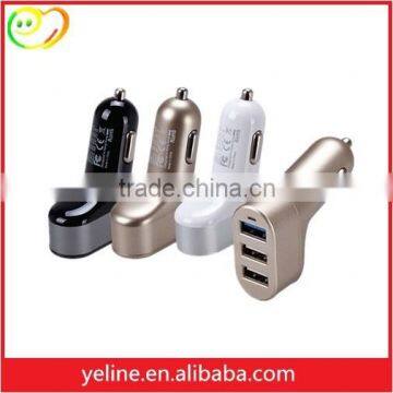 Gold/black/white car charger for Moto G/X/E