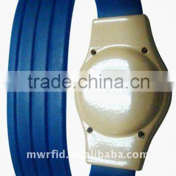 2.45Ghz active RFID Wristband for tracking-Factory since 1992 accept Paypal