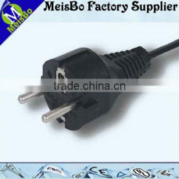 3 Pins Euro 10A 16A 250V ac retractable power plug