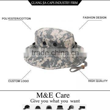 Mens fashion custom design blank military boonie hat