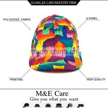 Wholesale Colorful Carton Neon Snapback Trucker Hats