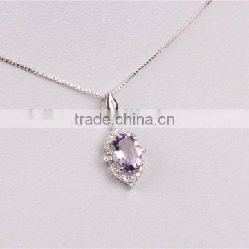 Wholesale Luxurious American Diamond 18K Gold Jewelry Necklace photo-3