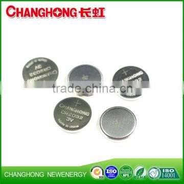 Changhong CR2032 3v cell battery button battery
