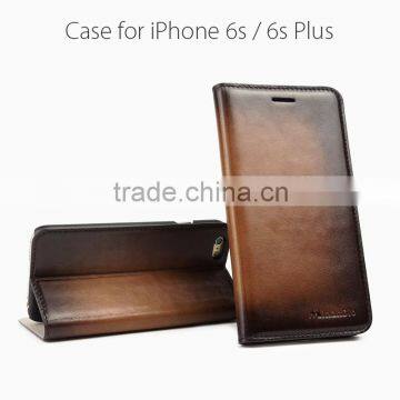 Genuine leather phone case for iphone 6/ 6 plus