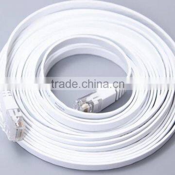 Slim Flat UTP Cat6A patch cord ethernet cable