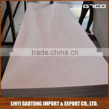 Trade Assurance 2.7mm okoume wood veneer door skin plywood