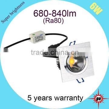2016 New Fashionable Square LED Downlight 6W photo-3