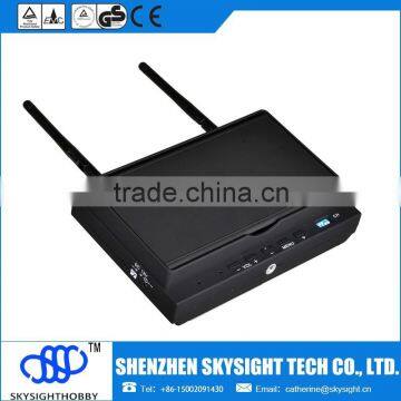 SKY-702 All-in-one 7in FPV Monitor 32CH 5.8G Wireless Diversity Receiver with Sun-hood Phantom