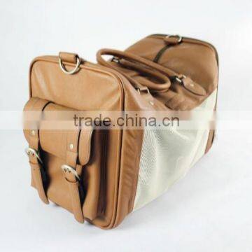 China Supplier Large Size Travel Bag Leather Travel Bag Customized Tote Travel Bag