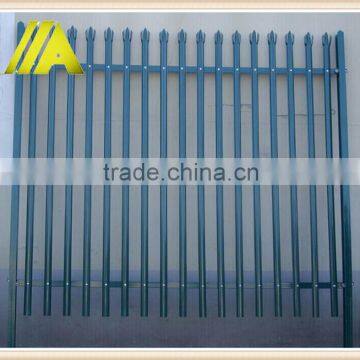 palisade green-021 durable and brief high-security steel palisade fence