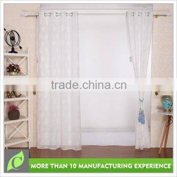 Window curtains design Classical Bedroom use double layer voile curtain