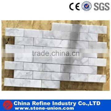 Wholesale Leaf Shape Water Jet Marble Mosaic Tile photo-5