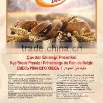 Rye bread premixes & mix