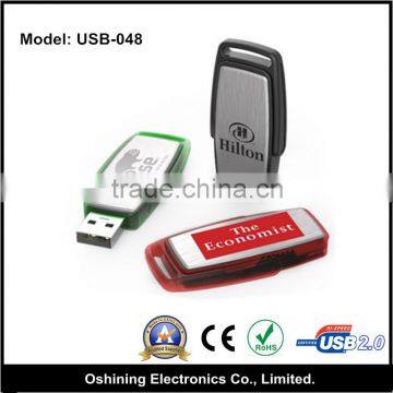 Mass Production Waterproof 8GB Plastic USB Flash Drive Made in China ( USB-048 )
