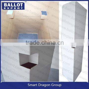 Corrugated PP Disposable Voting Booth For Election With Custom Design From Ballotexpert photo-3