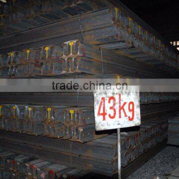 Chinese Standard 43kg/m heavy Steel Rail
